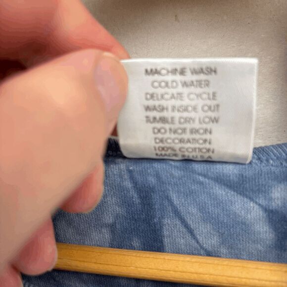 Cactus Bay by Lynee Womens Vintage Native American Shirt Size Large Festival 90s - Picture 7 of 7